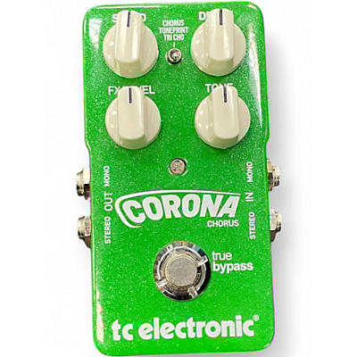 Used TC Electronic Corona Chorus Effect Pedal