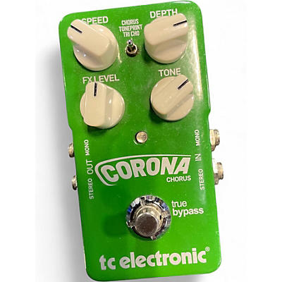 Used TC Electronic Corona Chorus Effect Pedal