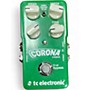 Used TC Electronic Corona Chorus Effect Pedal