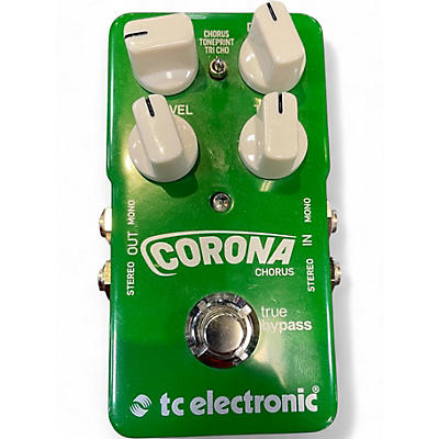 Used TC Electronic Corona Chorus Effect Pedal