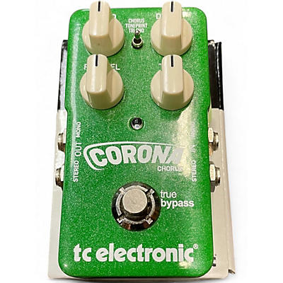 Used TC Electronic Corona Chorus Effect Pedal
