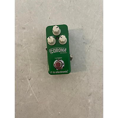 TC Electronic Used TC Electronic Corona Mini Chorus Effect Pedal