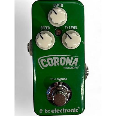 TC Electronic Used TC Electronic Corona Mini Chorus Effect Pedal