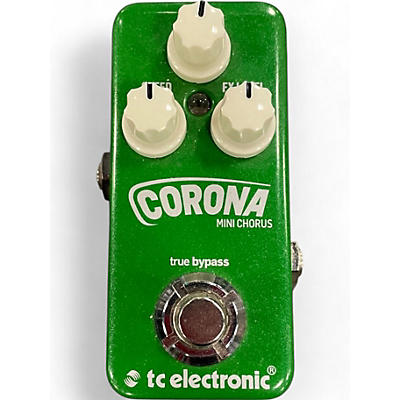 TC Electronic Used TC Electronic Corona Mini Chorus Effect Pedal