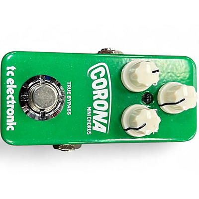 Used TC Electronic Corona Mini Chorus Effect Pedal