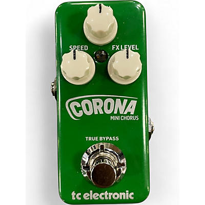 Used TC Electronic Corona Mini Chorus Effect Pedal