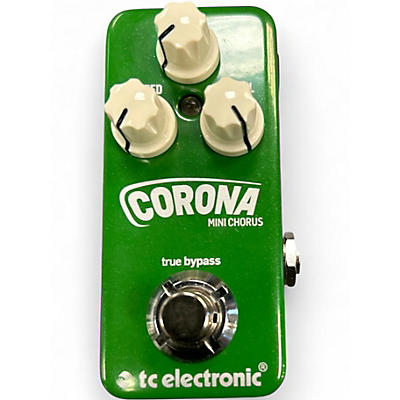 Used TC Electronic Corona Mini Chorus Effect Pedal