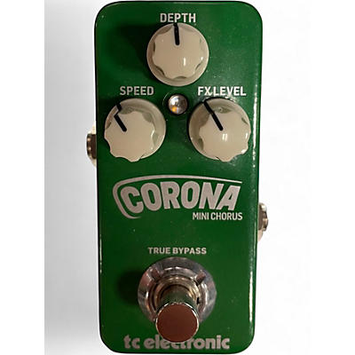 Used TC Electronic Corona Mini Chorus Effect Pedal