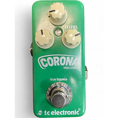 Used TC Electronic Corona Mini Chorus Effect Pedal
