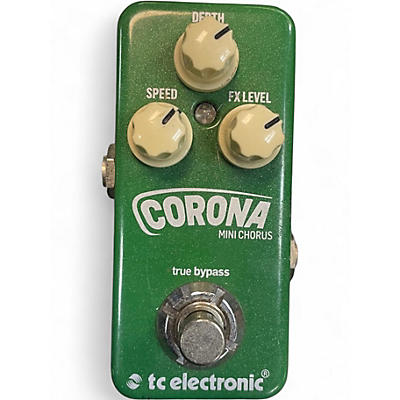 Used TC Electronic Corona Mini Chorus Effect Pedal