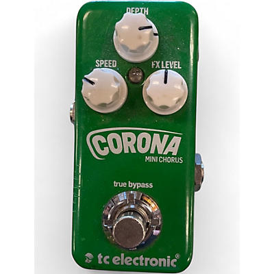 Used TC Electronic Corona Mini Chorus Effect Pedal