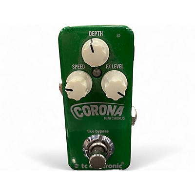 Used TC Electronic Corona Mini Chorus Effect Pedal