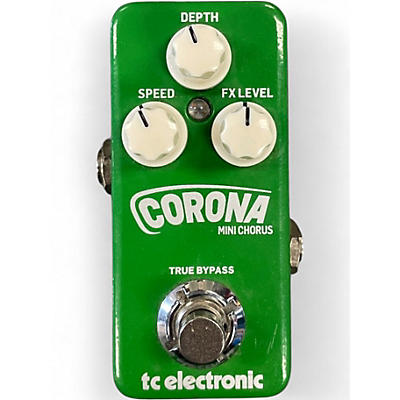 Used TC Electronic Corona Mini Chorus Effect Pedal