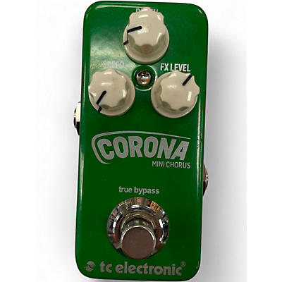 Used TC Electronic Corona Mini Chorus Effect Pedal