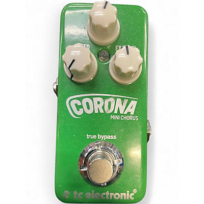 Used TC Electronic Corona Mini Chorus Effect Pedal