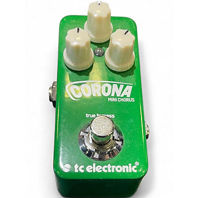 Used TC Electronic Corona Mini Chorus Effect Pedal