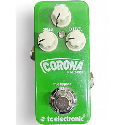 Used TC Electronic Corona Mini Chorus Effect Pedal
