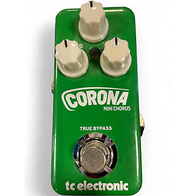 Used TC Electronic Corona Mini Chorus Effect Pedal