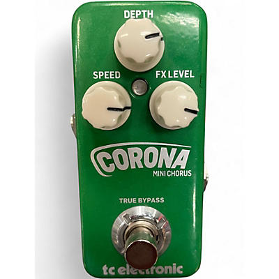 Used TC Electronic Corona Mini Chorus Effect Pedal
