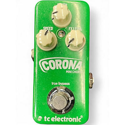 Used TC Electronic Corona Mini Chorus Effect Pedal