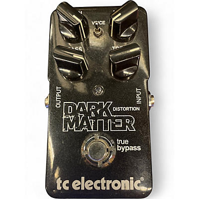 Used TC Electronic DARK MATTER Effect Pedal