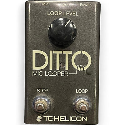Used TC Electronic DITTO MIC LOOPER Pedal
