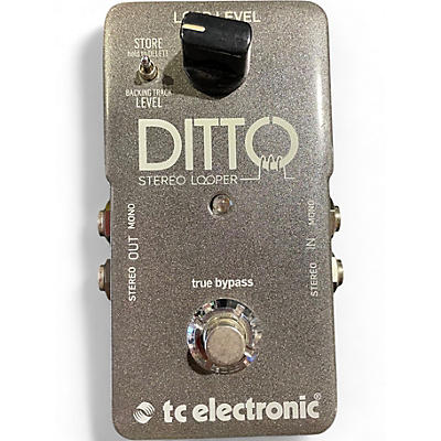 Used TC Electronic DITTO STEREO LOOPER Pedal