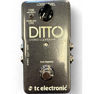 Used TC Electronic DITTO STEREO LOOPER Pedal