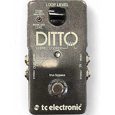 Used TC Electronic DITTO STEREO LOOPER Pedal