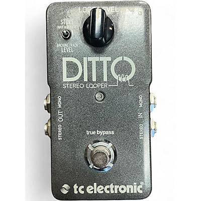 Used TC Electronic DITTO STEREO LOOPER Pedal