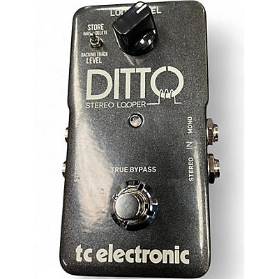 Used TC Electronic DITTO STERIO LOOPER Pedal