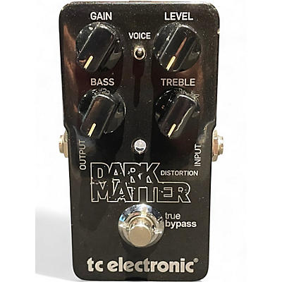 Used TC Electronic Dark Matter Distortion Effect Pedal