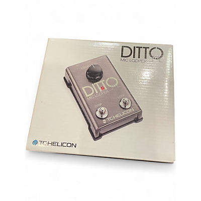 Used TC Electronic Ditto Mic Looper Pedal