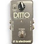 Used TC Electronic Ditto Stereo Looper Effect Pedal Package