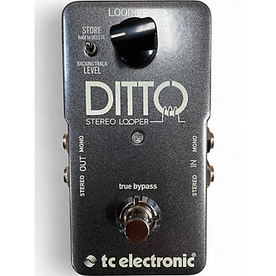 Used TC Electronic Ditto Stereo Looper Pedal