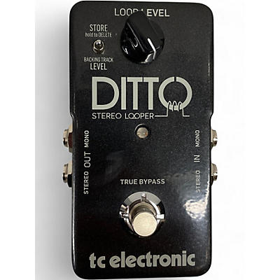 Used TC Electronic Ditto Stereo Looper Pedal
