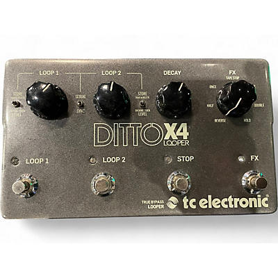 Used TC Electronic Ditto X-4  Pedal
