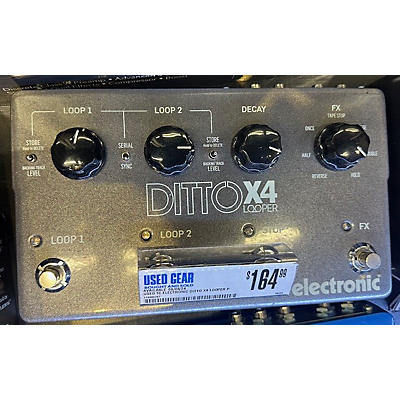 TC Electronic Used TC Electronic Ditto X4 Looper Pedal