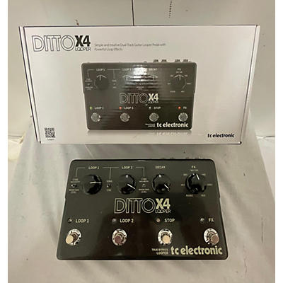 TC Electronic Used TC Electronic Ditto X4 Looper Pedal