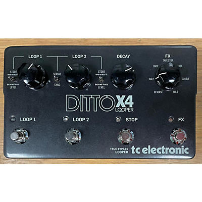 TC Electronic Used TC Electronic Ditto X4 Looper Pedal