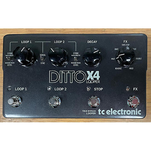 TC Electronic Used TC Electronic Ditto X4 Looper Pedal