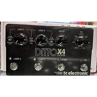 TC Electronic Used TC Electronic Ditto X4 Looper Pedal