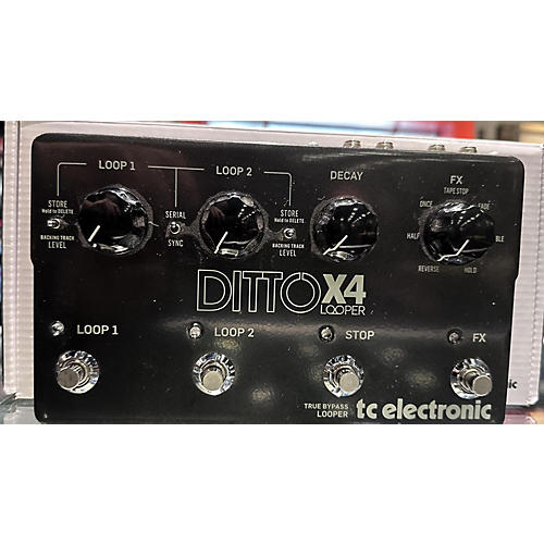 TC Electronic Used TC Electronic Ditto X4 Looper Pedal