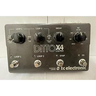 TC Electronic Used TC Electronic Ditto X4 Looper Pedal