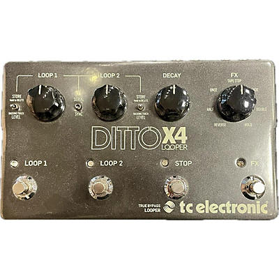 TC Electronic Used TC Electronic Ditto X4 Looper Pedal