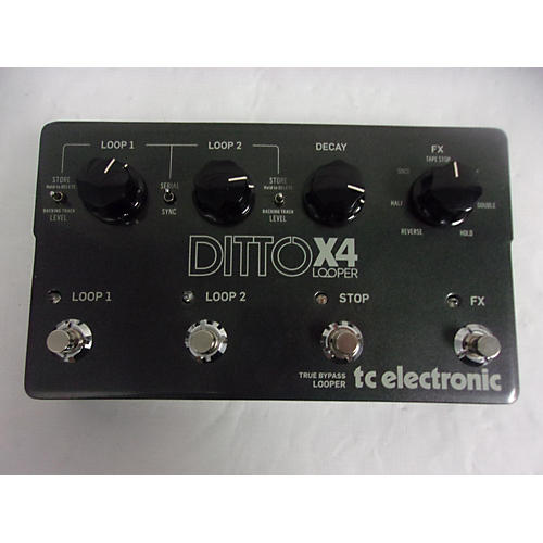 TC Electronic Used TC Electronic Ditto X4 Looper Pedal