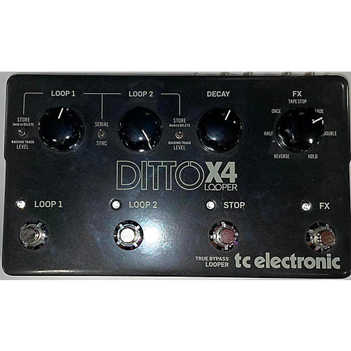 TC Electronic Used TC Electronic Ditto X4 Looper Pedal