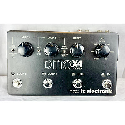 TC Electronic Used TC Electronic Ditto X4 Looper Pedal