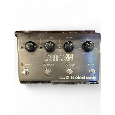 TC Electronic Used TC Electronic Ditto X4 Looper Pedal