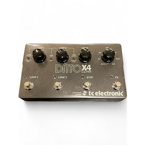 TC Electronic Used TC Electronic Ditto X4 Looper Pedal